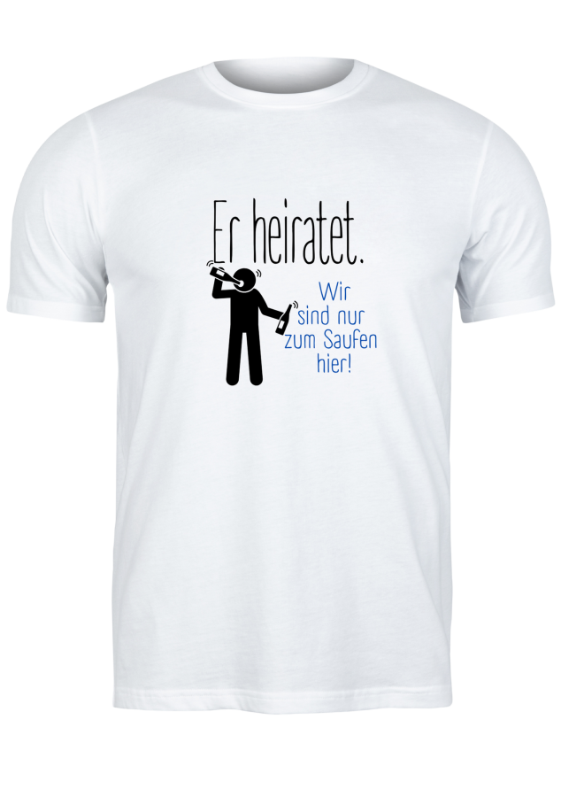 T-Shirt Herren "Junggesellenabschied 1"